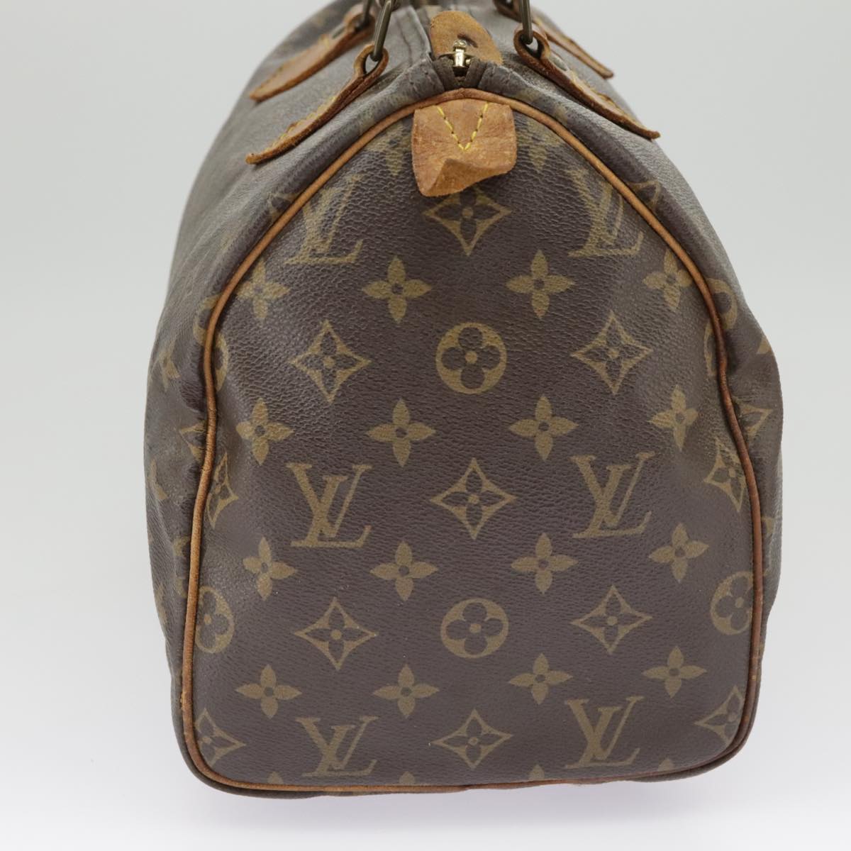 LOUIS VUITTON Monogram Speedy 30 Hand Bag M41526 LV Auth 98517