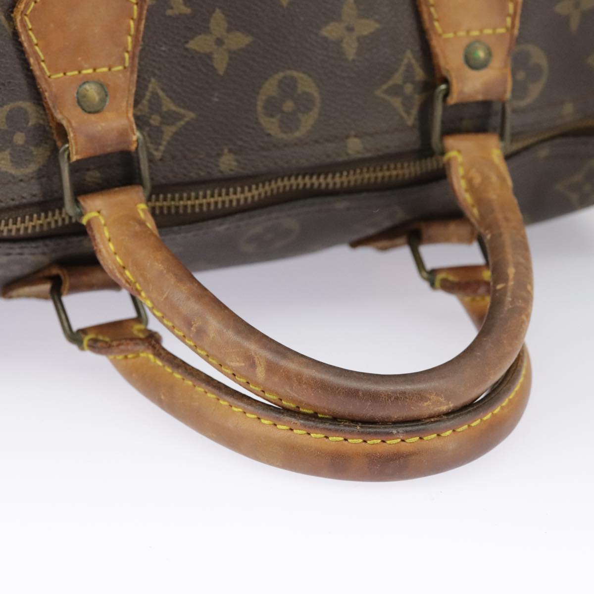 LOUIS VUITTON Monogram Speedy 30 Hand Bag M41526 LV Auth 98517