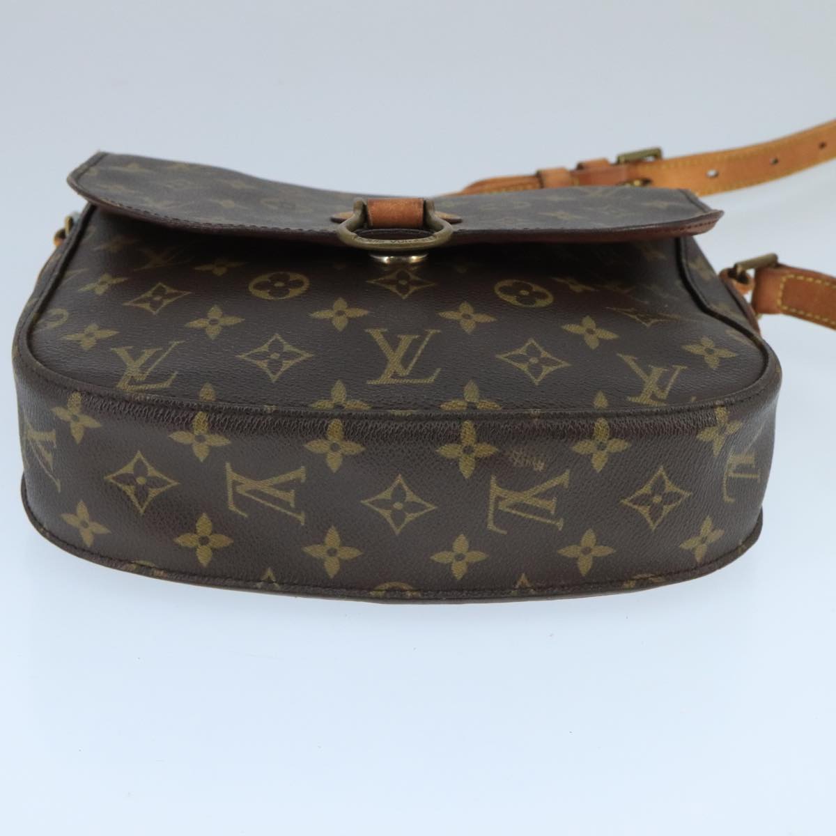 LOUIS VUITTON Monogram Saint Cloud GM Shoulder Bag M51242 LV Auth 98520