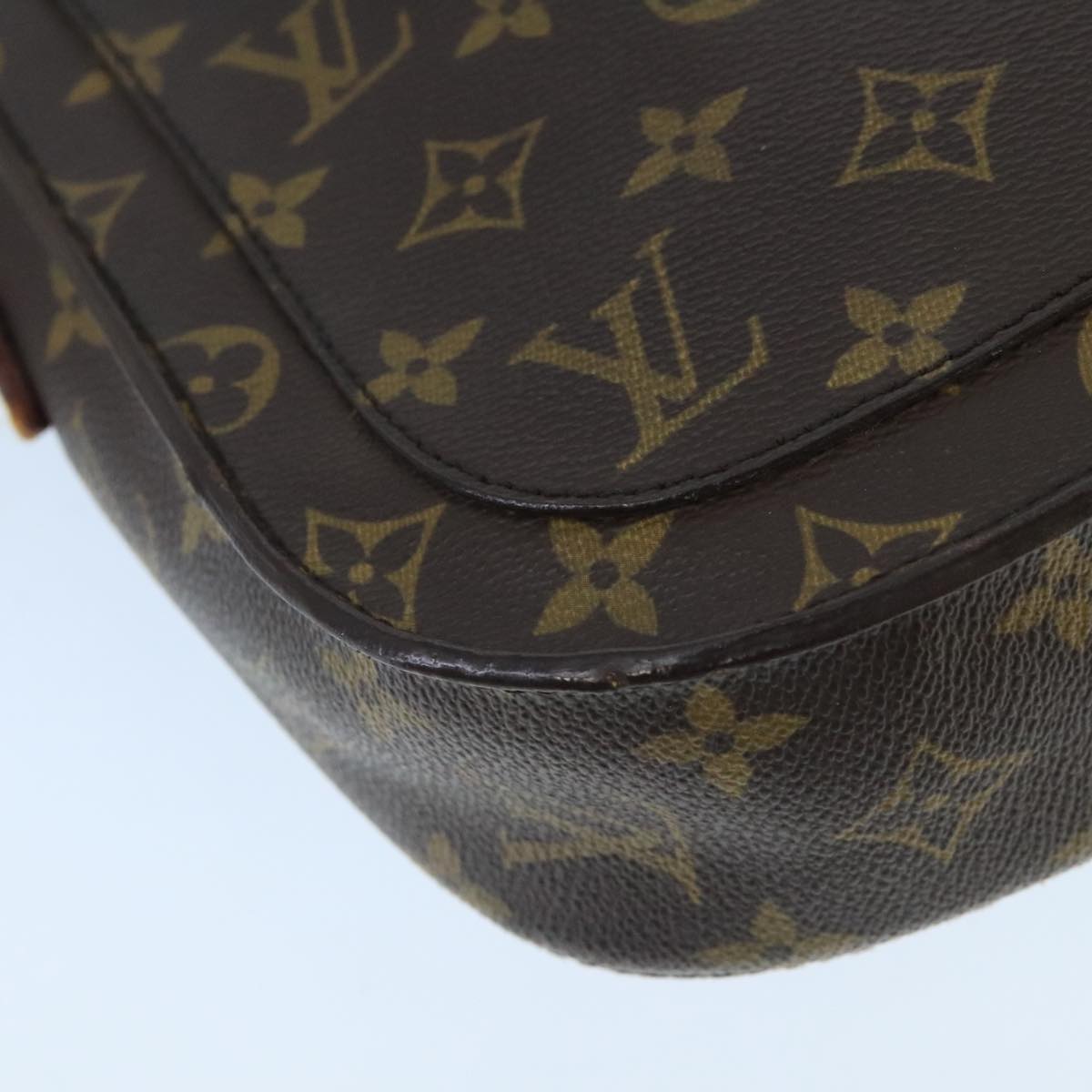 LOUIS VUITTON Monogram Saint Cloud GM Shoulder Bag M51242 LV Auth 98520