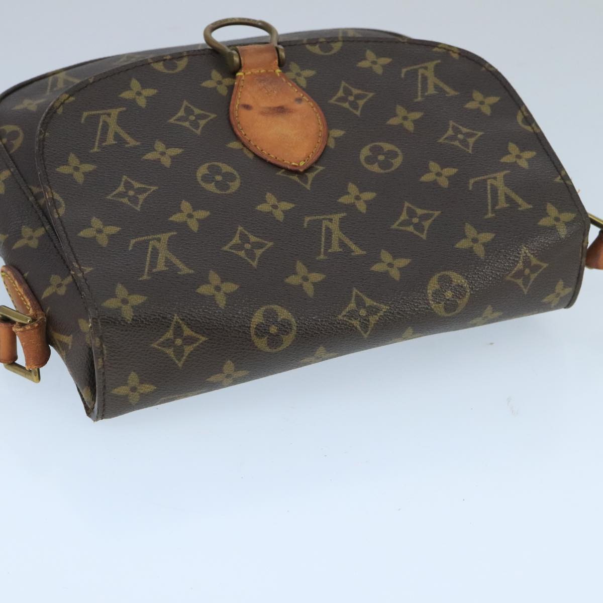 LOUIS VUITTON Monogram Saint Cloud GM Shoulder Bag M51242 LV Auth 98520