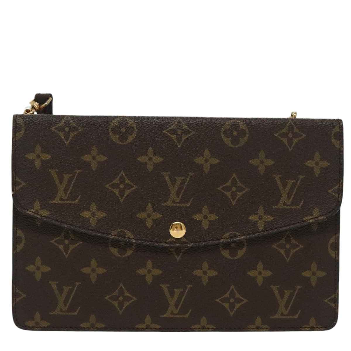 LOUIS VUITTON Monogram Double Rabat Shoulder Bag M51815 LV Auth 98524 - 0