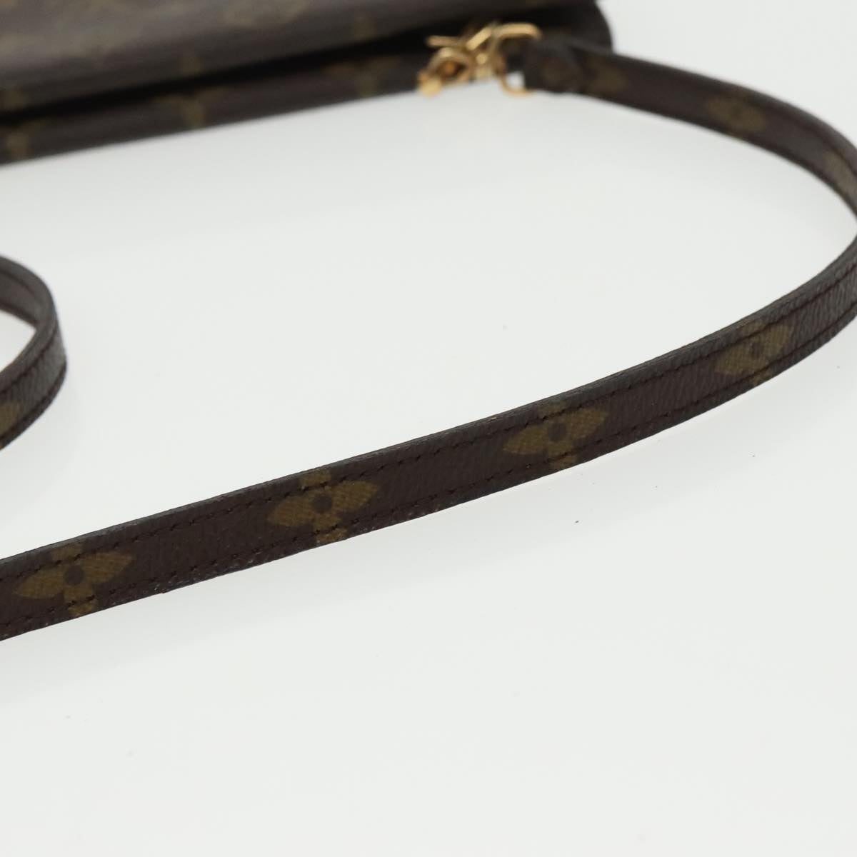 LOUIS VUITTON Monogram Double Rabat Shoulder Bag M51815 LV Auth 98524