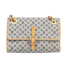 LOUIS VUITTON Monogram Mini Camille Chain Shoulder Bag Blue M92002 Auth 98527SAV-13