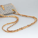 LOUIS VUITTON Monogram Mini Camille Chain Shoulder Bag Blue M92002 Auth 98527SAV-7