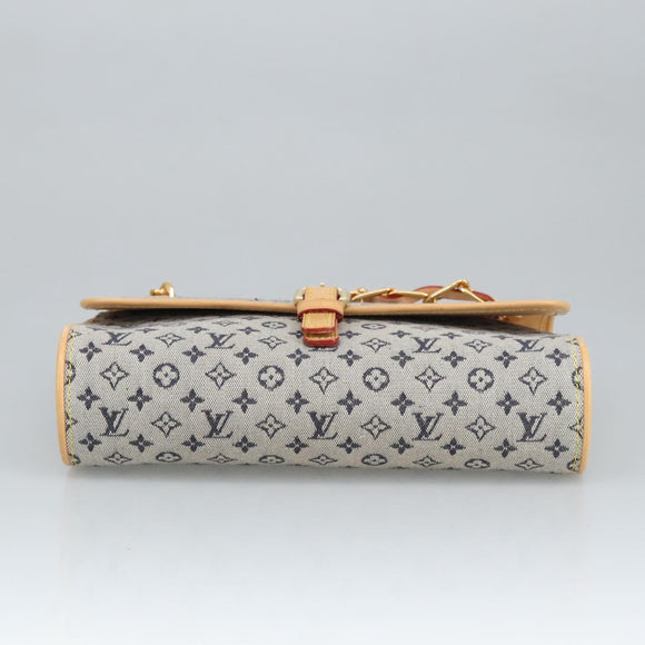 LOUIS VUITTON Monogram Mini Camille Chain Shoulder Bag Blue M92002 Auth 98527SAV