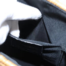 Salvatore Ferragamo Gancini Hand Bag Wicker Beige Gold Auth 98528AM-19