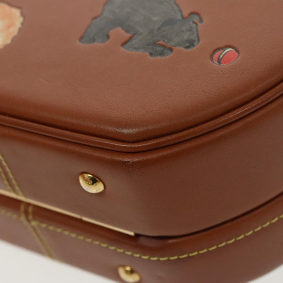 LOUIS VUITTON Catgram Petite Boite Chapeau Shoulder Bag Brown M52972 Auth 98529SM