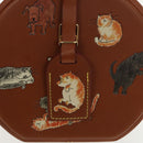 LOUIS VUITTON Catgram Petite Boite Chapeau Shoulder Bag Brown M52972 Auth 98529SM-21