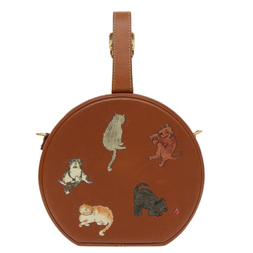 LOUIS VUITTON Catgram Petite Boite Chapeau Shoulder Bag Brown M52972 Auth 98529SM - 0