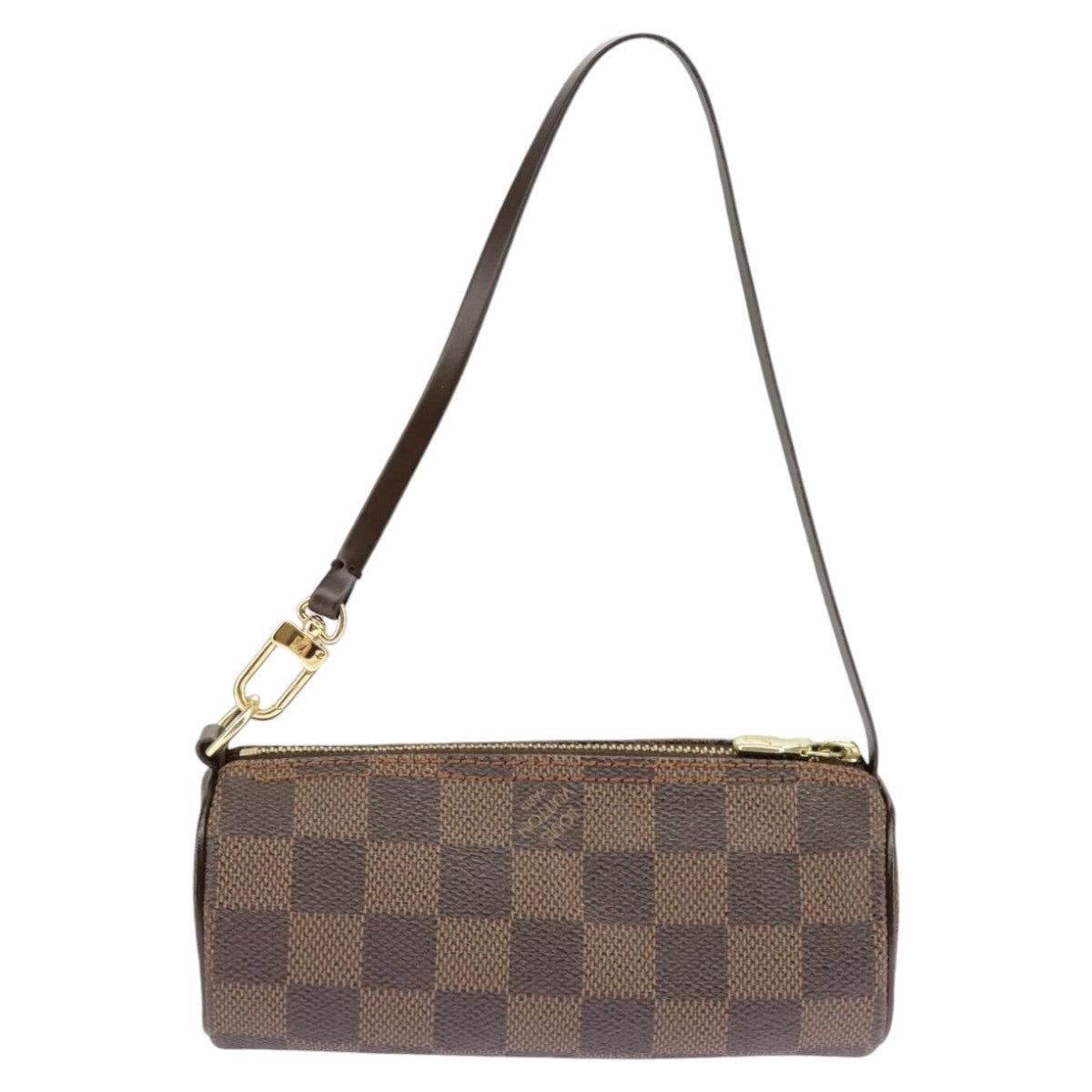 LOUIS VUITTON Damier Ebene Papillon Pouch LV Auth 98544 - 0