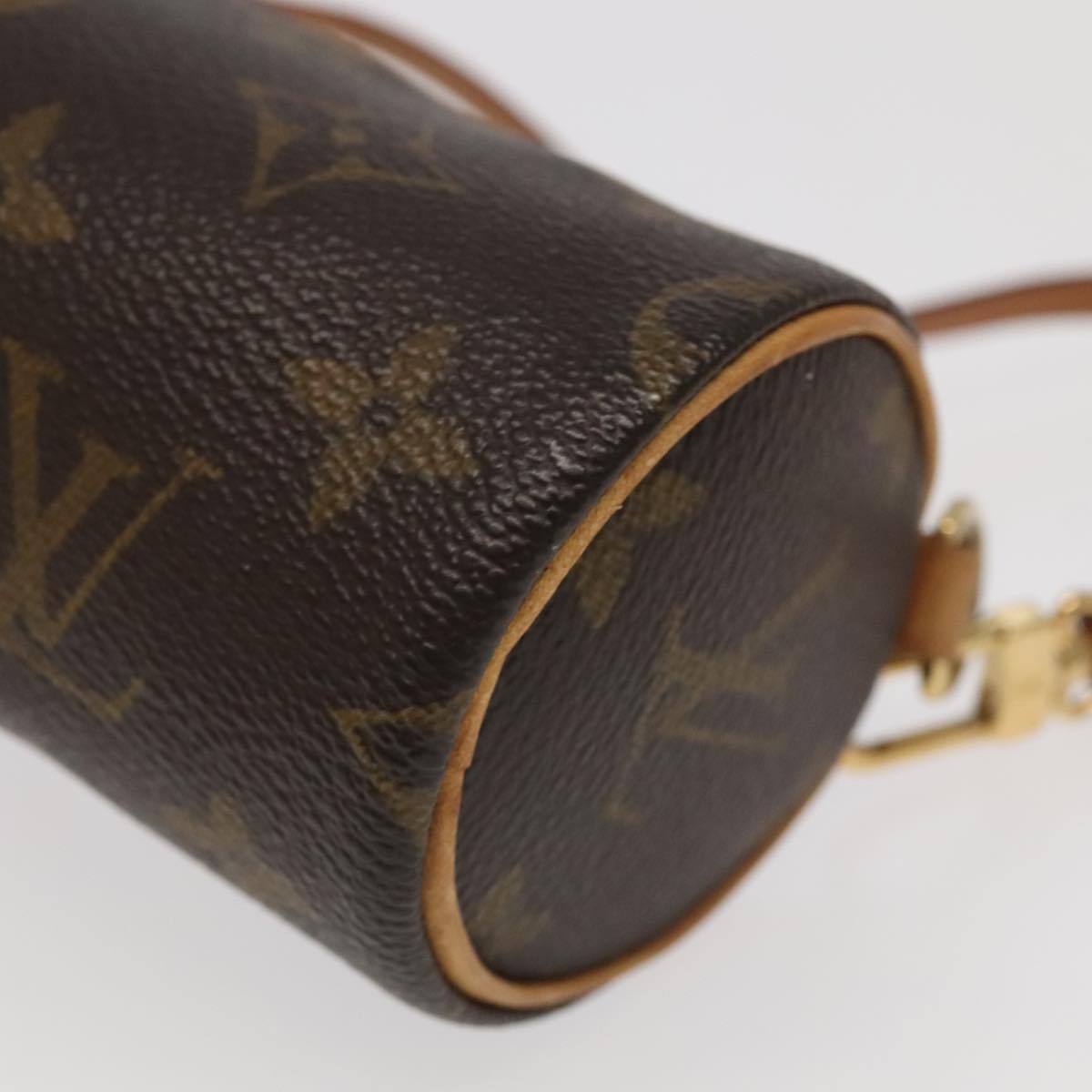 LOUIS VUITTON Monogram Papillon Pouch LV Auth 98546