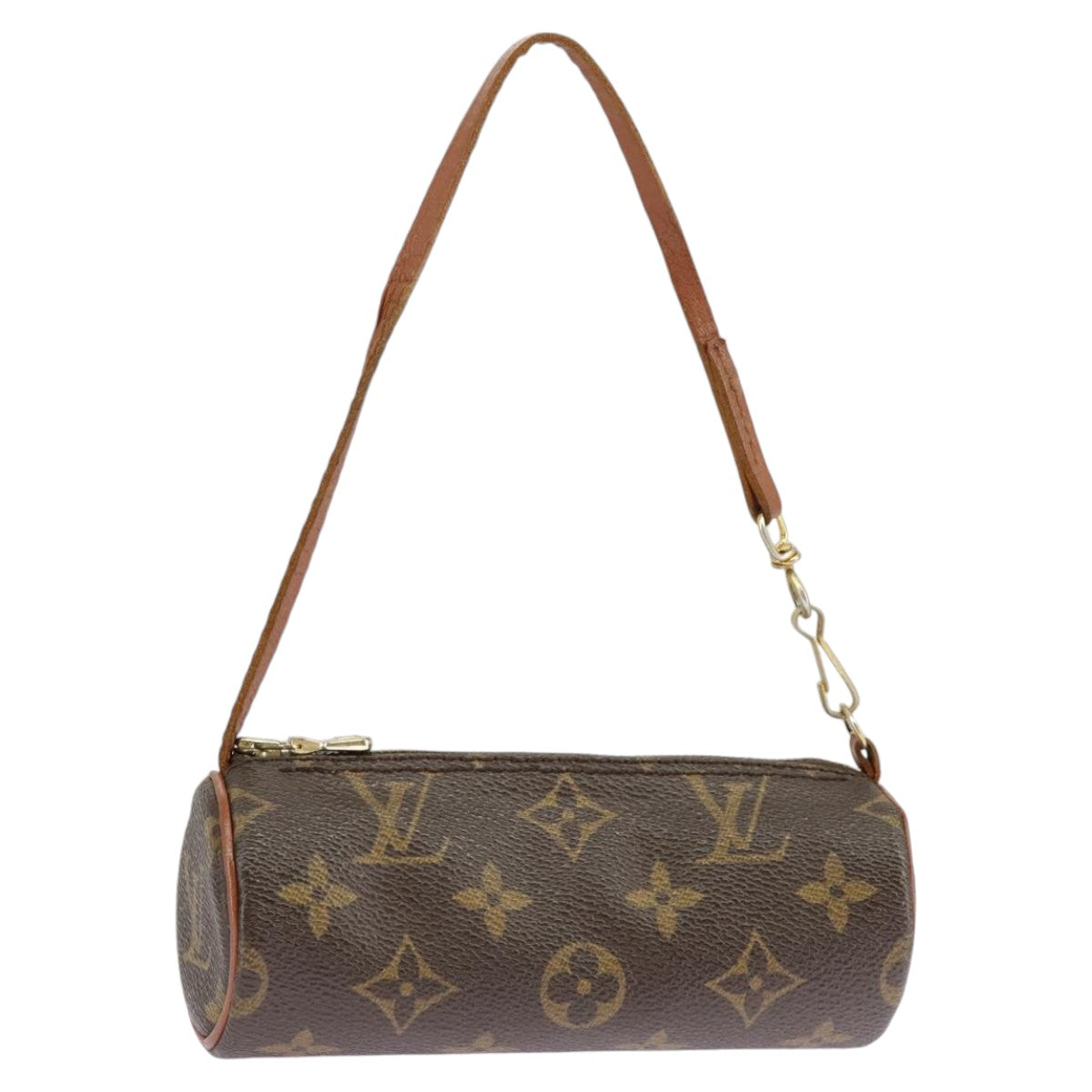 LOUIS VUITTON Monogram Papillon Pouch LV Auth 98547