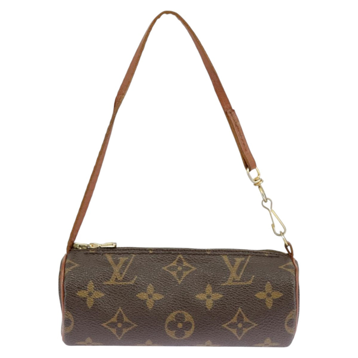 LOUIS VUITTON Monogram Papillon Pouch LV Auth 98547