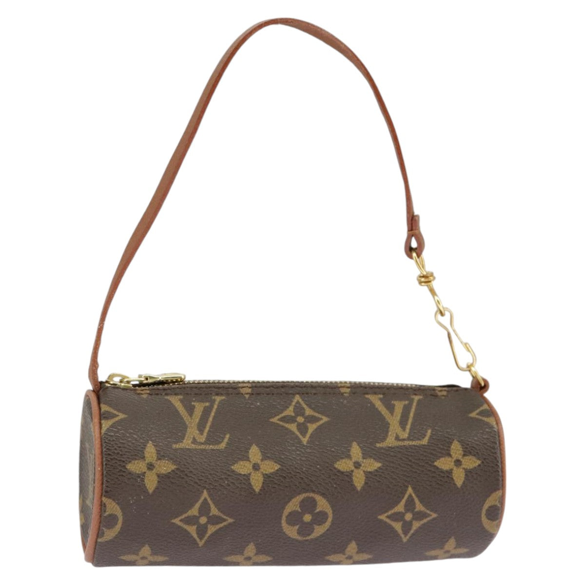 LOUIS VUITTON Monogram Papillon Pouch LV Auth 98548