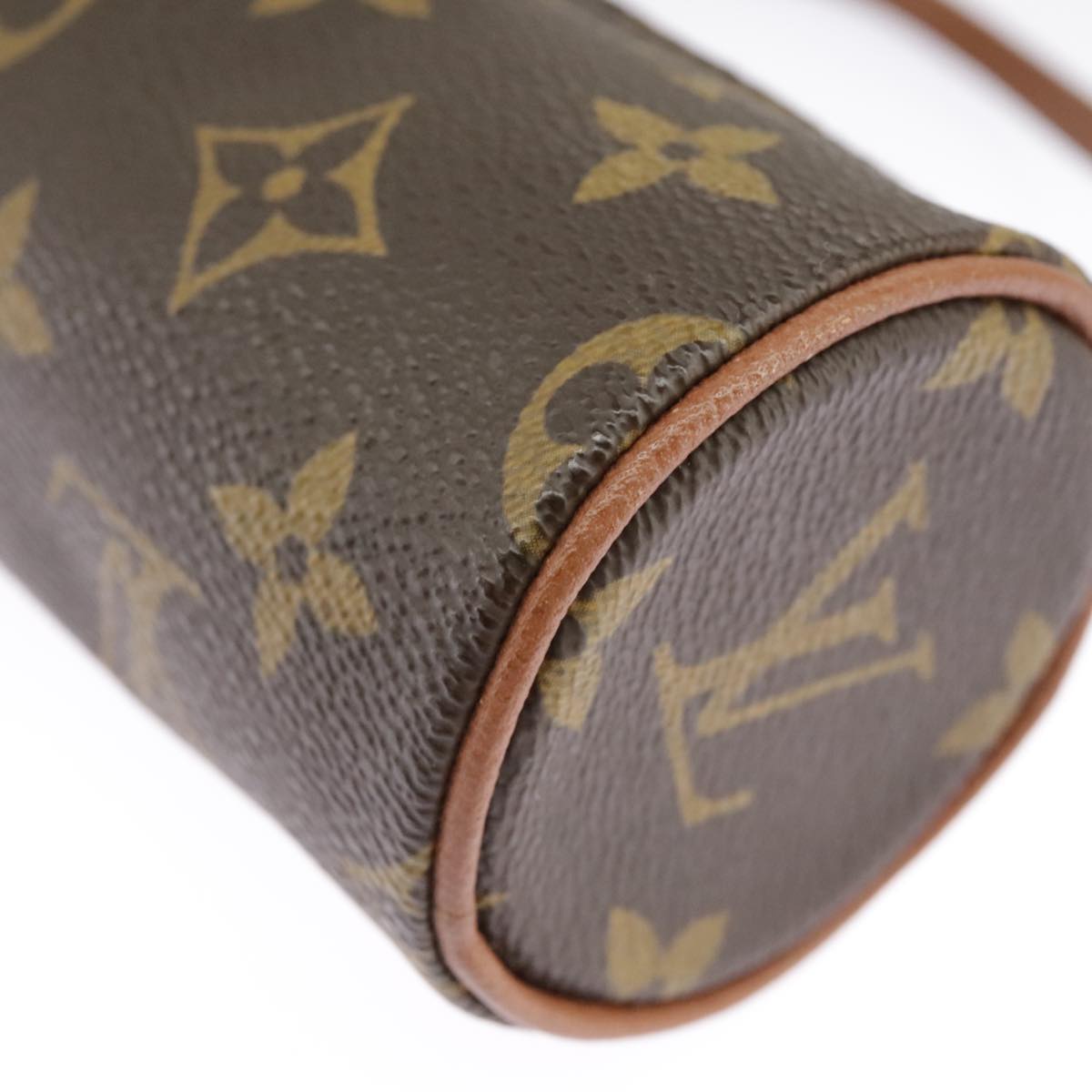 LOUIS VUITTON Monogram Papillon Pouch LV Auth 98548