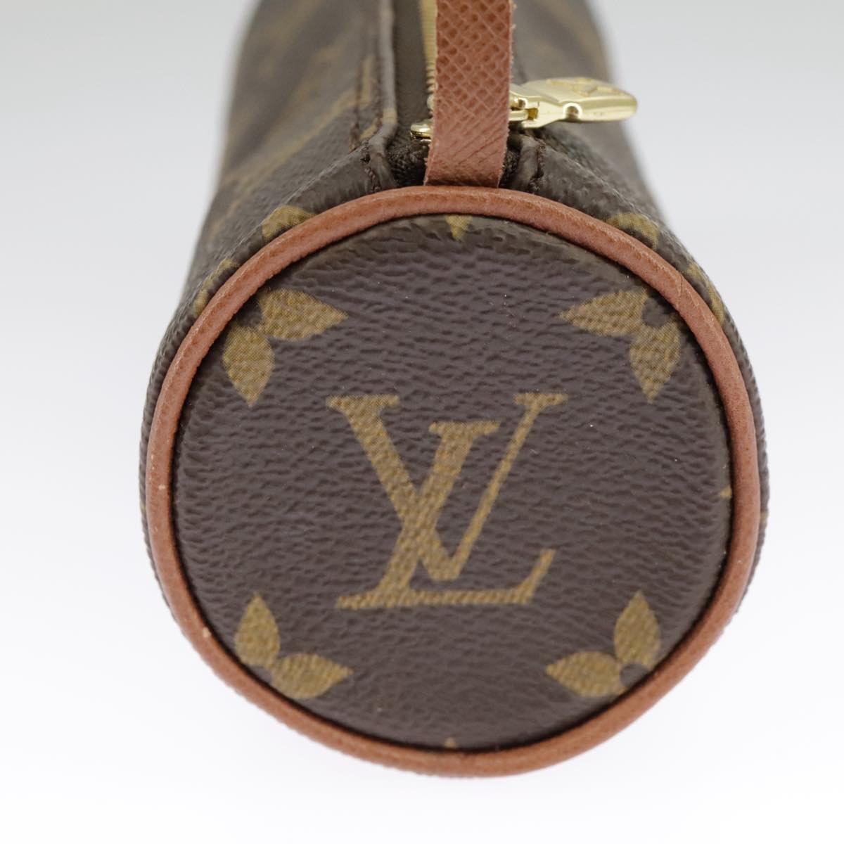 LOUIS VUITTON Monogram Papillon Pouch LV Auth 98548