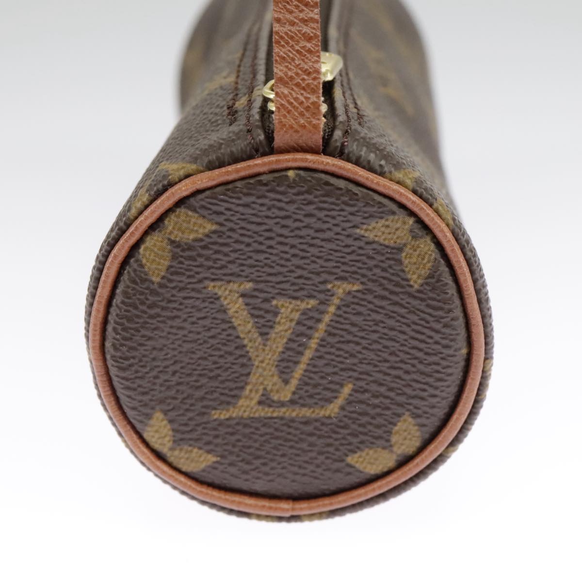 LOUIS VUITTON Monogram Papillon Pouch LV Auth 98549