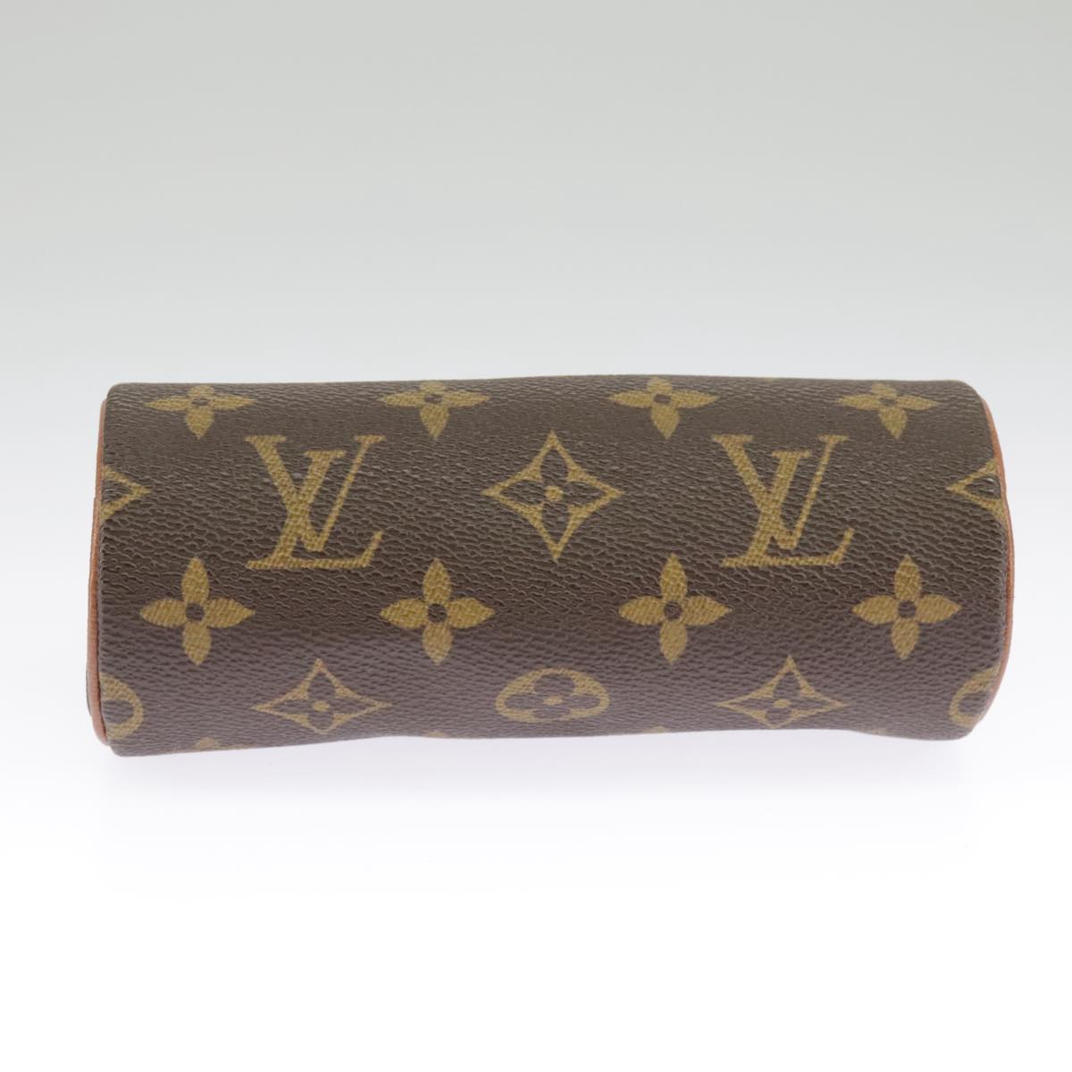 LOUIS VUITTON Monogram Papillon Pouch LV Auth 98549