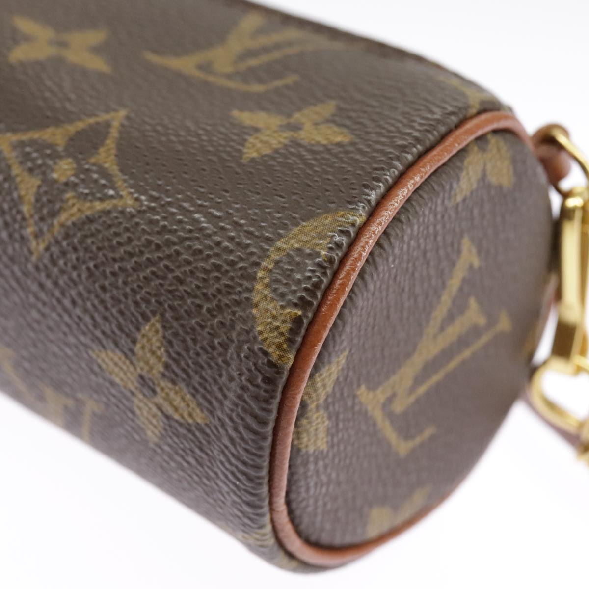 LOUIS VUITTON Monogram Papillon Pouch LV Auth 98550