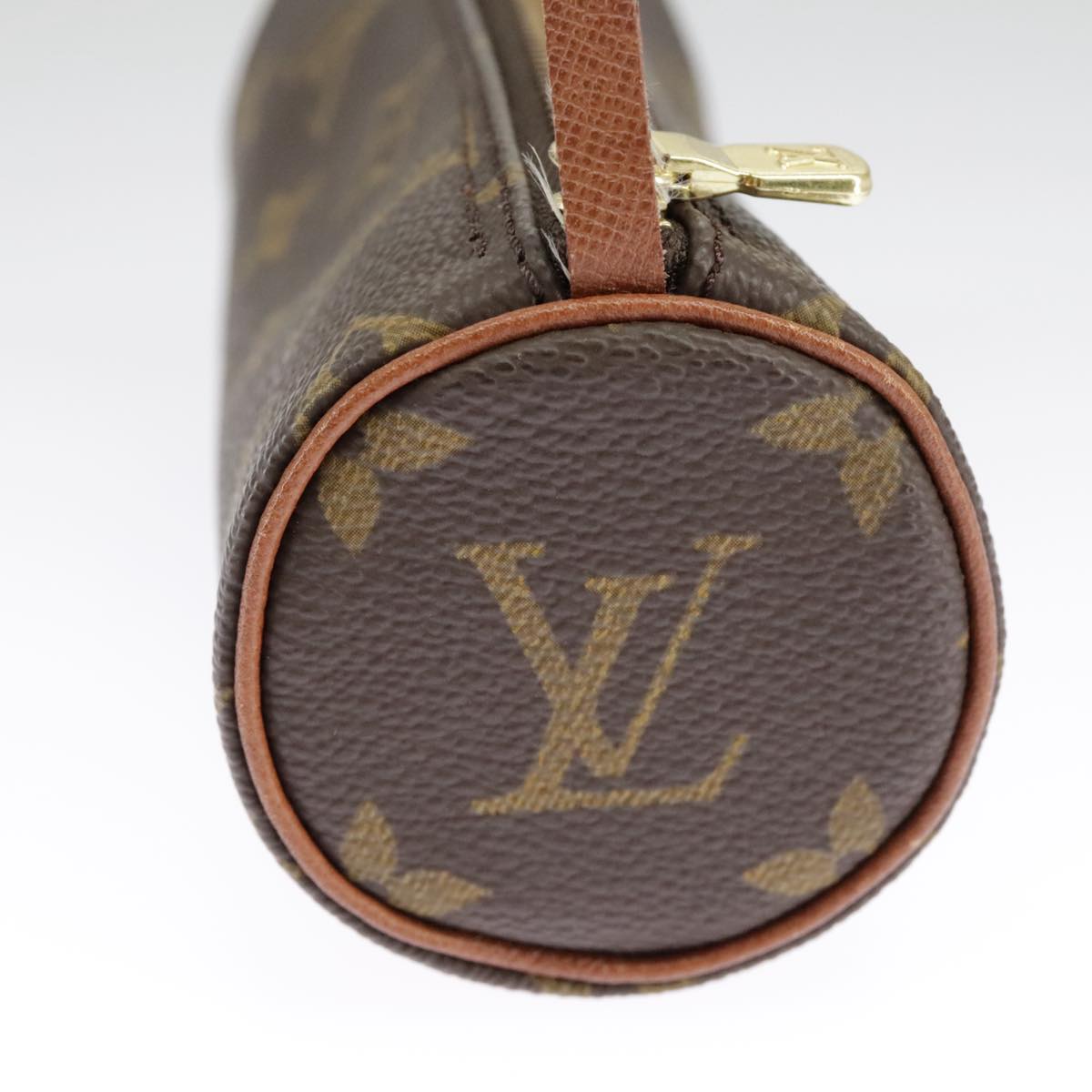 LOUIS VUITTON Monogram Papillon Pouch LV Auth 98550