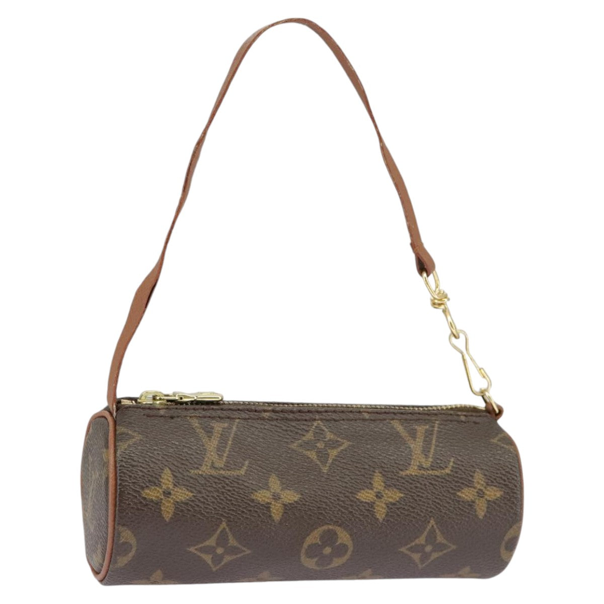 LOUIS VUITTON Monogram Papillon Pouch LV Auth 98552