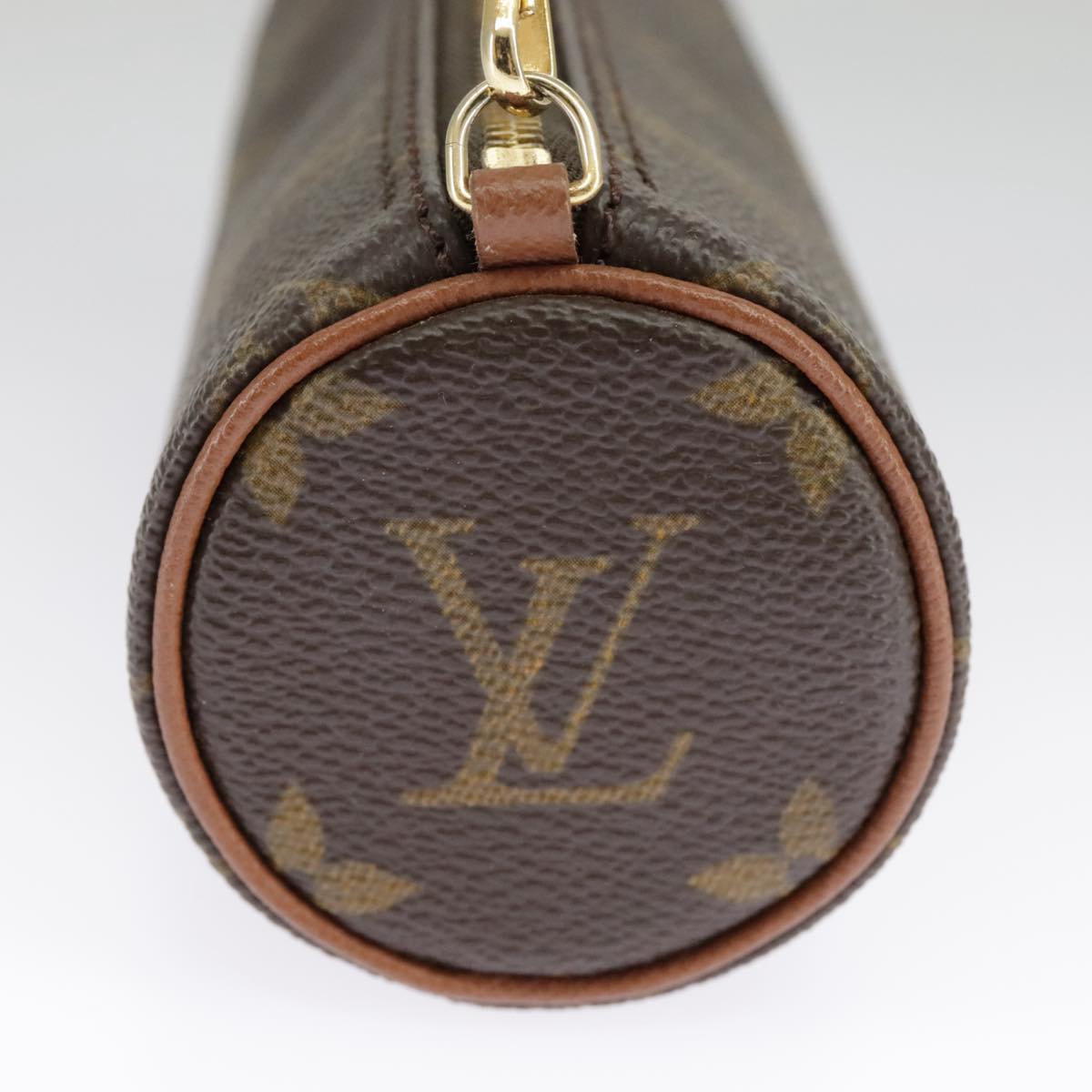 LOUIS VUITTON Monogram Papillon Pouch LV Auth 98552