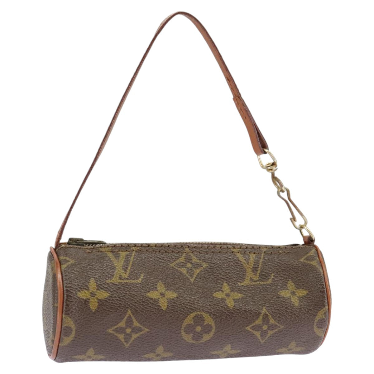 LOUIS VUITTON Monogram Papillon Pouch LV Auth 98554