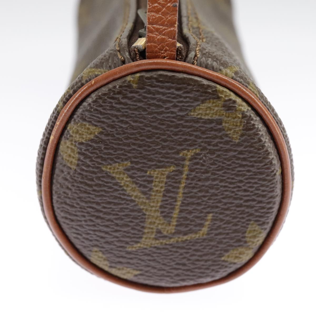 LOUIS VUITTON Monogram Papillon Pouch LV Auth 98554