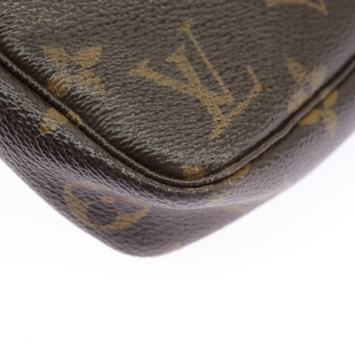 LOUIS VUITTON Monogram Pochette Accessoires Pouch M51980 LV Auth 98555