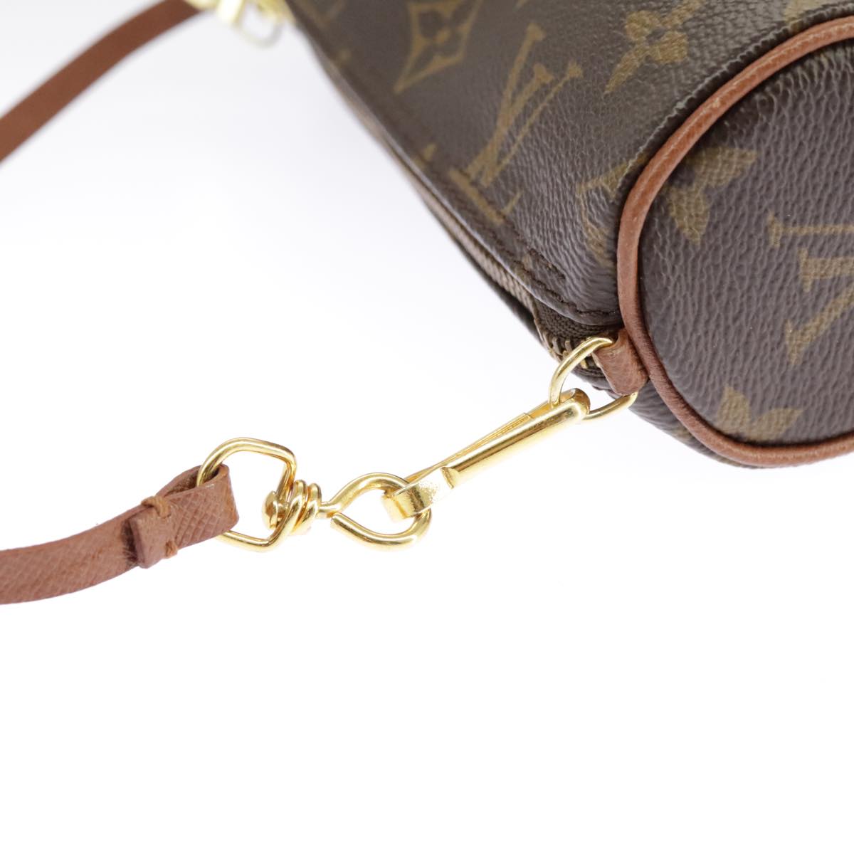 LOUIS VUITTON Monogram Papillon Pouch LV Auth 98557