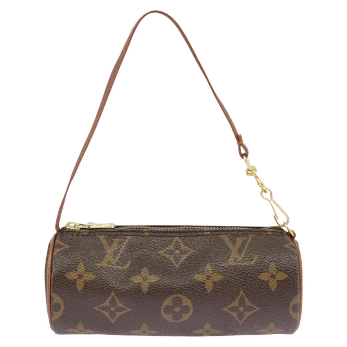 LOUIS VUITTON Monogram Papillon Pouch LV Auth 98557