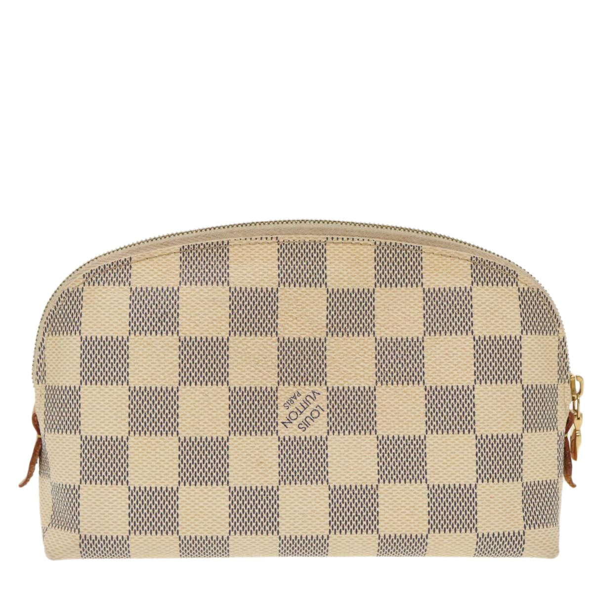 LOUIS VUITTON Damier Azur Pochette Cosmetic PM Pouch N60024 LV Auth 98561 - 0