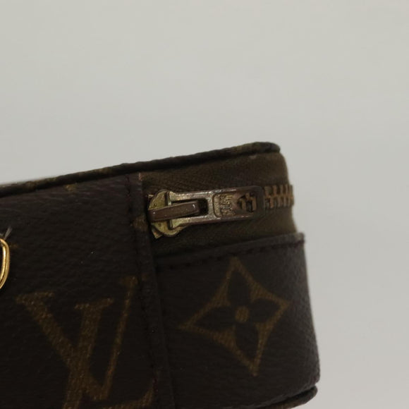 LOUIS VUITTON Monogram Poche Monte Carlo Jewelry Box M47352 LV Auth 98562