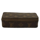 LOUIS VUITTON Monogram Poche Monte Carlo Jewelry Box M47352 LV Auth 98562-2