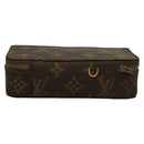 LOUIS VUITTON Monogram Poche Monte Carlo Jewelry Box M47352 LV Auth 98562-3
