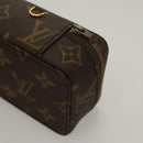 LOUIS VUITTON Monogram Poche Monte Carlo Jewelry Box M47352 LV Auth 98562-9