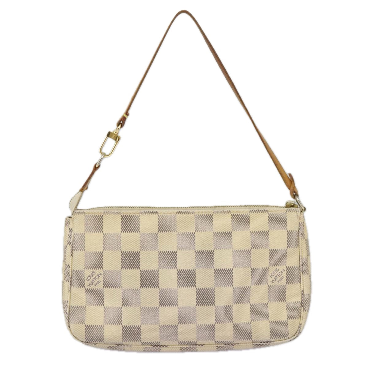 LOUIS VUITTON Damier Azur Pochette Accessoires Pouch N51986 LV Auth 98567 - 0