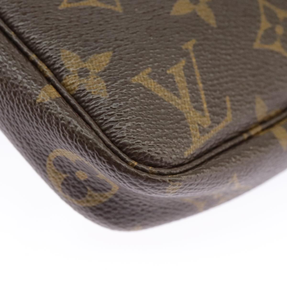 LOUIS VUITTON Monogram Pochette Accessoires Pouch M51980 LV Auth 98571