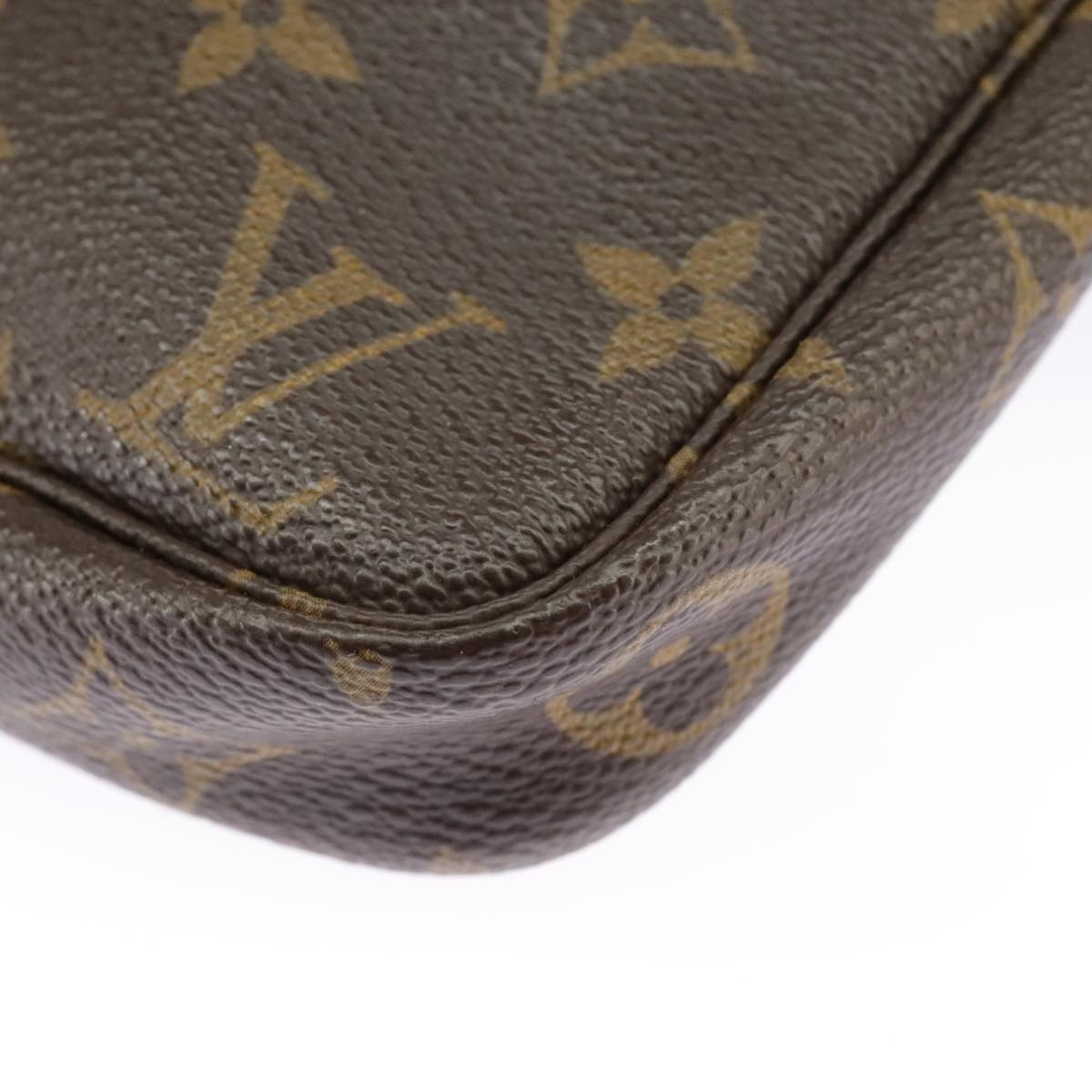 LOUIS VUITTON Monogram Pochette Accessoires Pouch M51980 LV Auth 98571