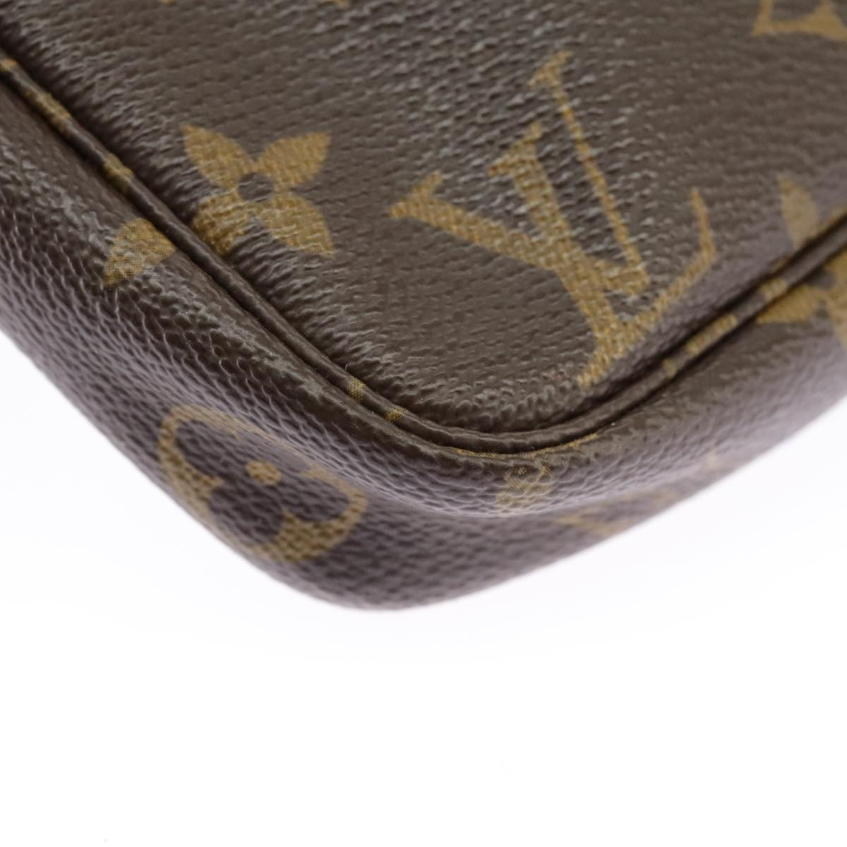 LOUIS VUITTON Monogram Pochette Accessoires Pouch M51980 LV Auth 98571