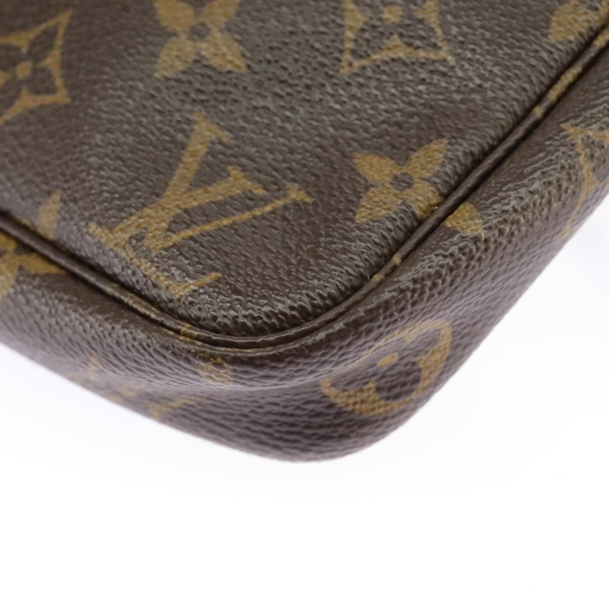 LOUIS VUITTON Monogram Pochette Accessoires Pouch M51980 LV Auth 98571