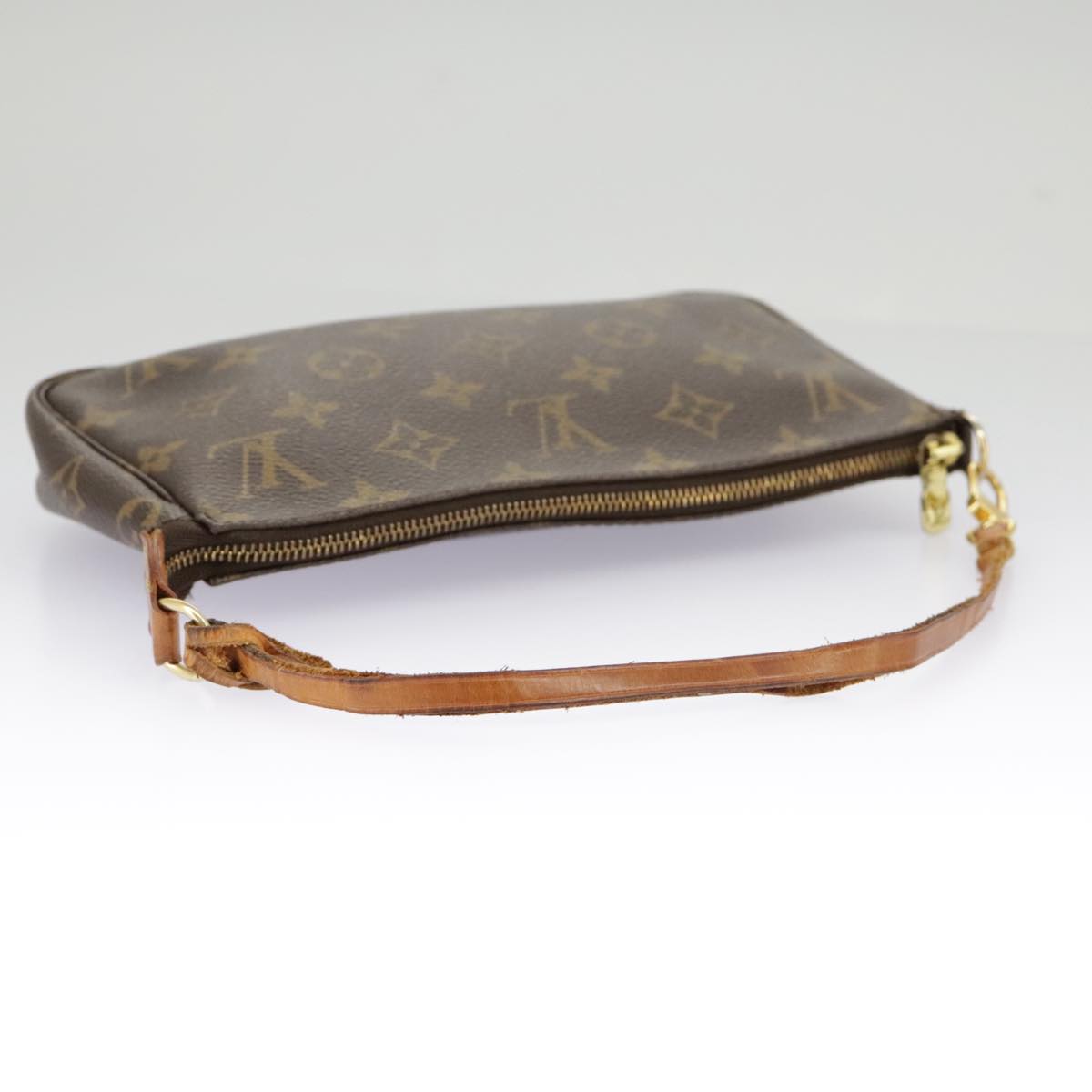 LOUIS VUITTON Monogram Pochette Accessoires Pouch M51980 LV Auth 98571