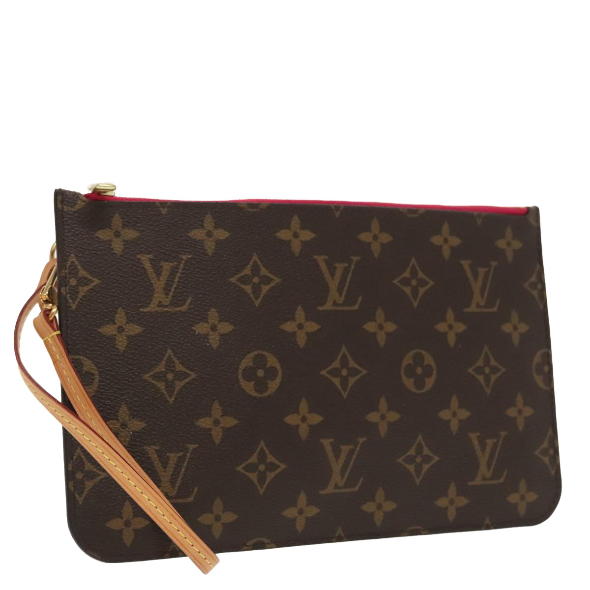 LOUIS VUITTON Monogram Neverfull MM Pouch Accessory Pouch LV Auth 98577