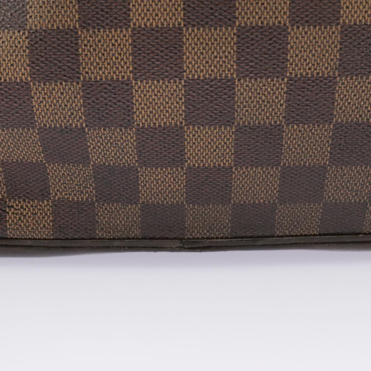 LOUIS VUITTON Damier Ebene Trousse Toilette 25 Clutch Bag N47624 LV Auth 98578