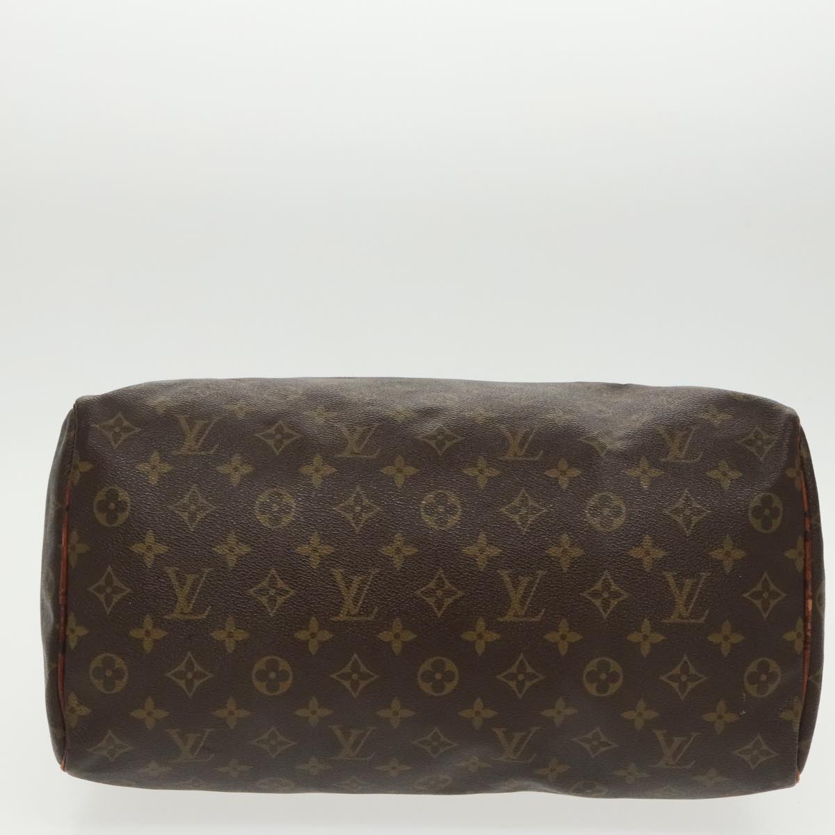 LOUIS VUITTON Monogram Speedy 35 Hand Bag M41524 LV Auth 98579