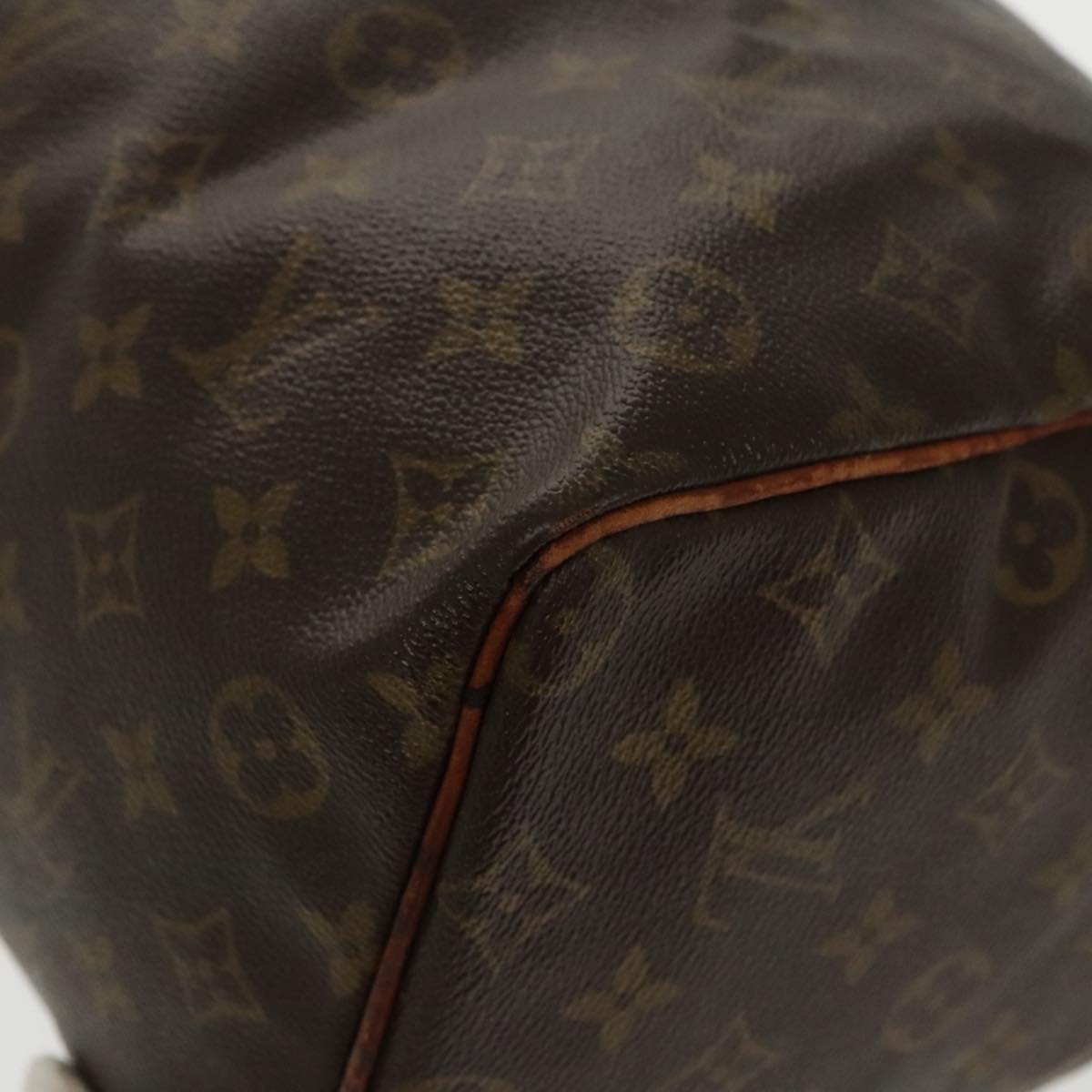 LOUIS VUITTON Monogram Speedy 35 Hand Bag M41524 LV Auth 98579