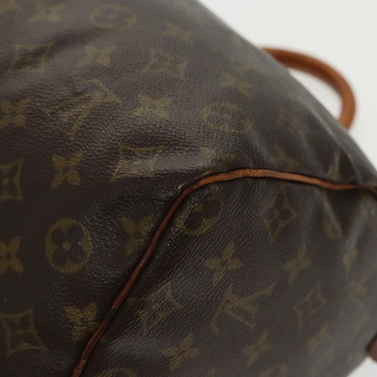 LOUIS VUITTON Monogram Speedy 35 Hand Bag M41524 LV Auth 98579