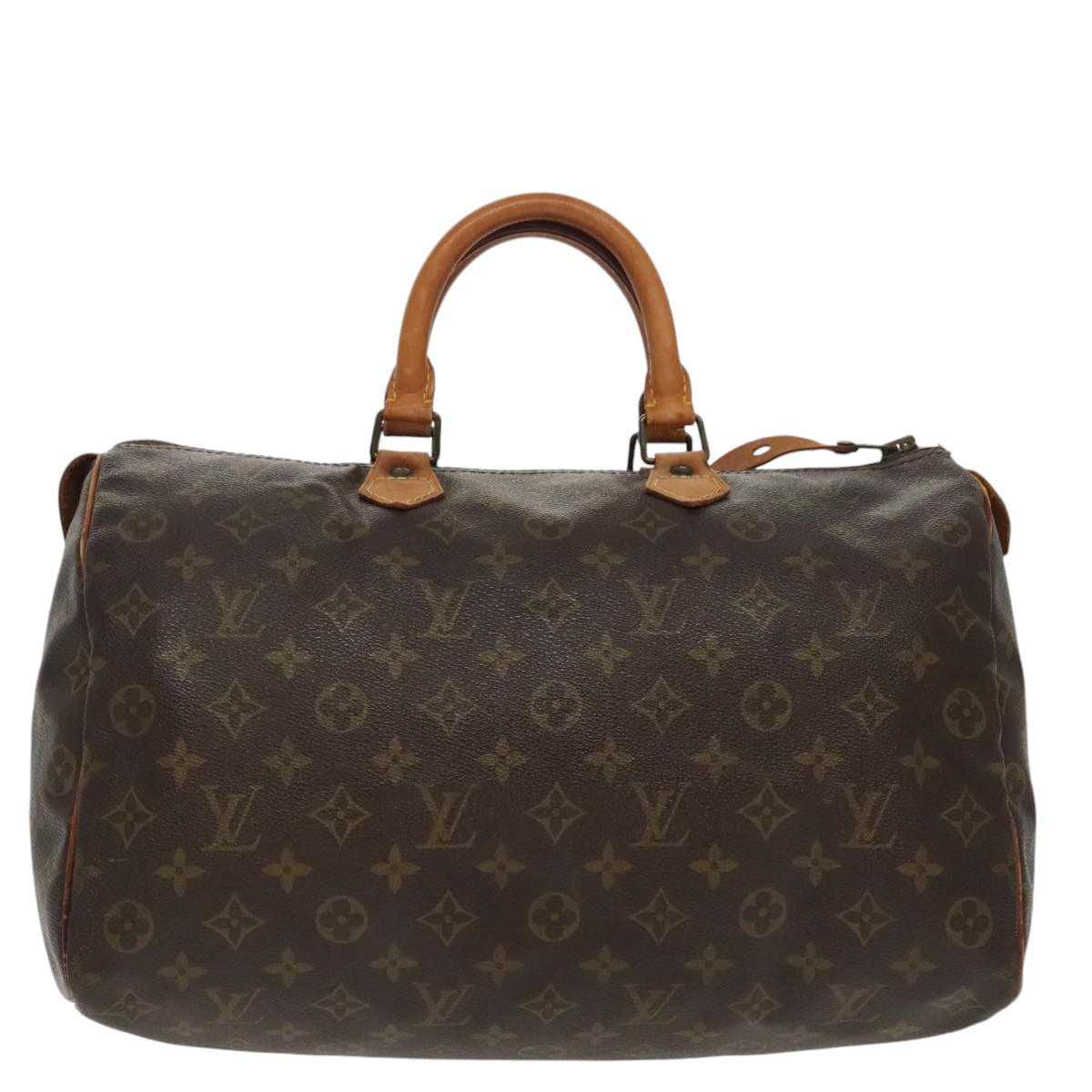 LOUIS VUITTON Monogram Speedy 35 Hand Bag M41524 LV Auth 98579