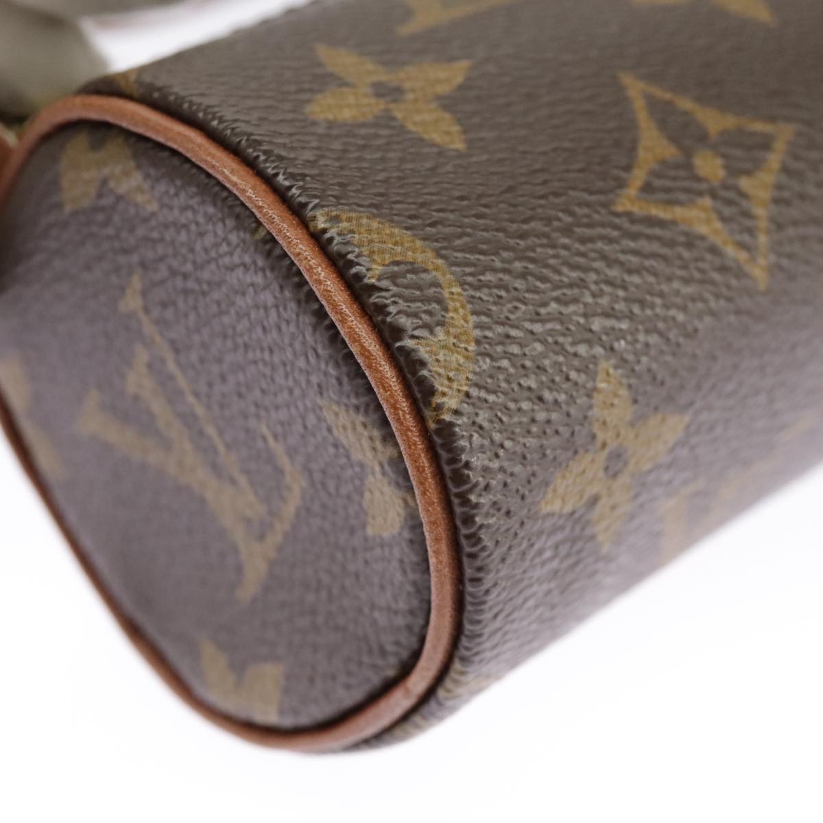 LOUIS VUITTON Monogram Papillon Pouch LV Auth 98584